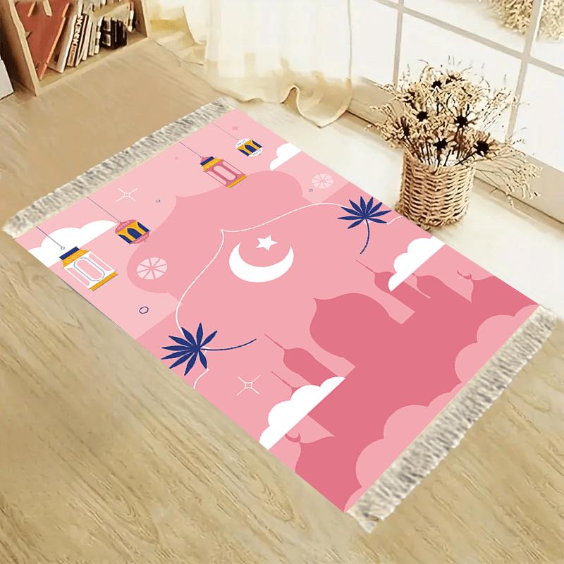 VIKAMA Pink Portable Prayer Mat Pilgrimage Foldable Family Kneeling Mat Prayer Used for Study Rooms Halls Ramadan. 48x98cm
VIKAMA Pink Portable Prayer Mat Pilgrimage Foldable Family Kneeling Mat Prayer Used for Study Rooms Halls Ramadan. 48x98cm