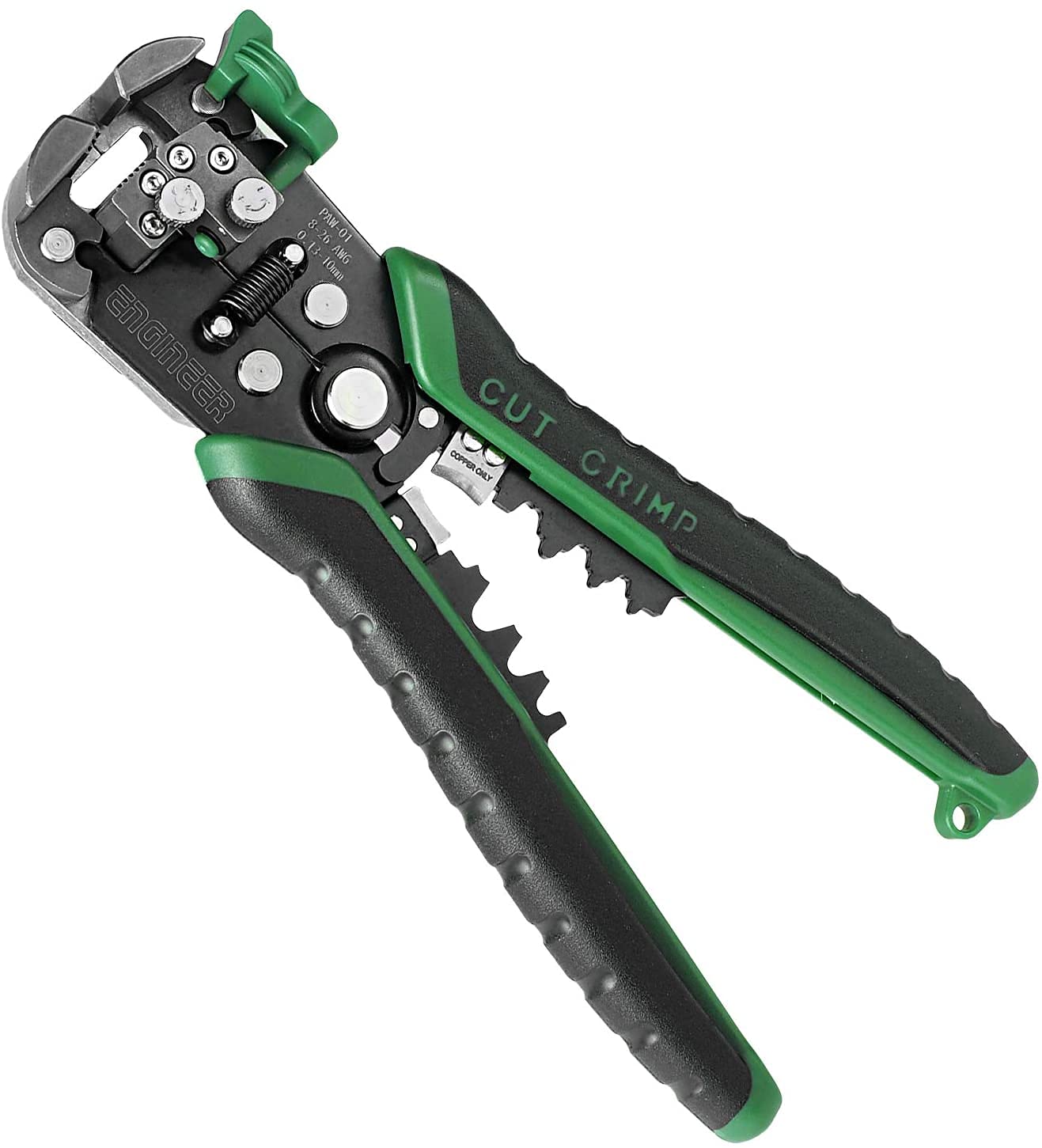 ENGINEER Multi-wire Stripper, Electrician Examination Compliant, with Automatic Wire Diameter Adjustment Function, PAW-01
ENGINEER Multi-wire Stripper, Electrician Examination Compliant, with Automatic Wire Diameter Adjustment Function, PAW-01