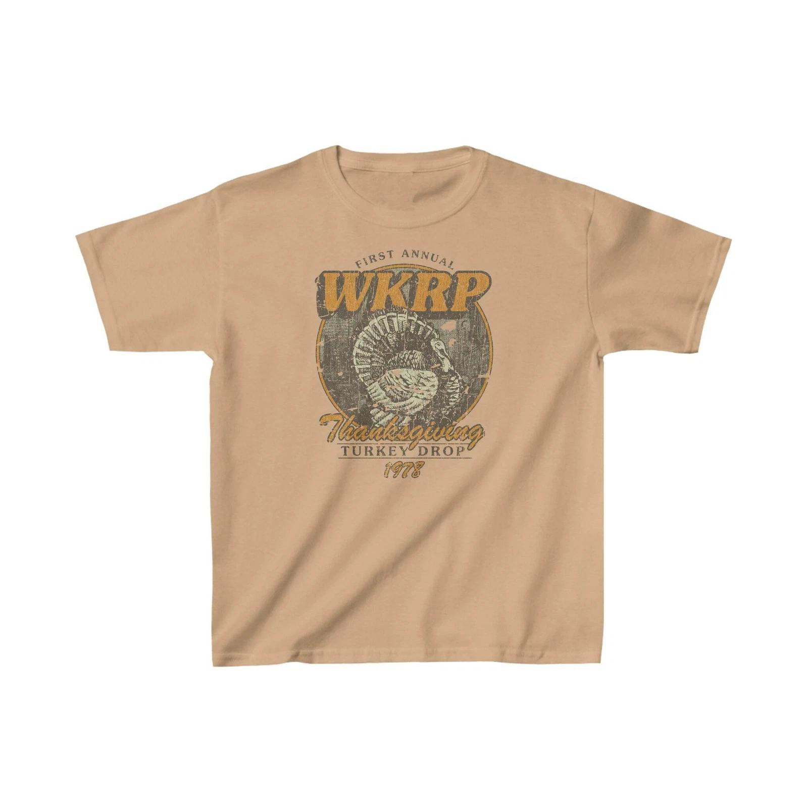 WKRP Turkey Drop 1978 Vintage Kid s T shirt M
WKRP Turkey Drop 1978 Vintage Kid s T shirt M