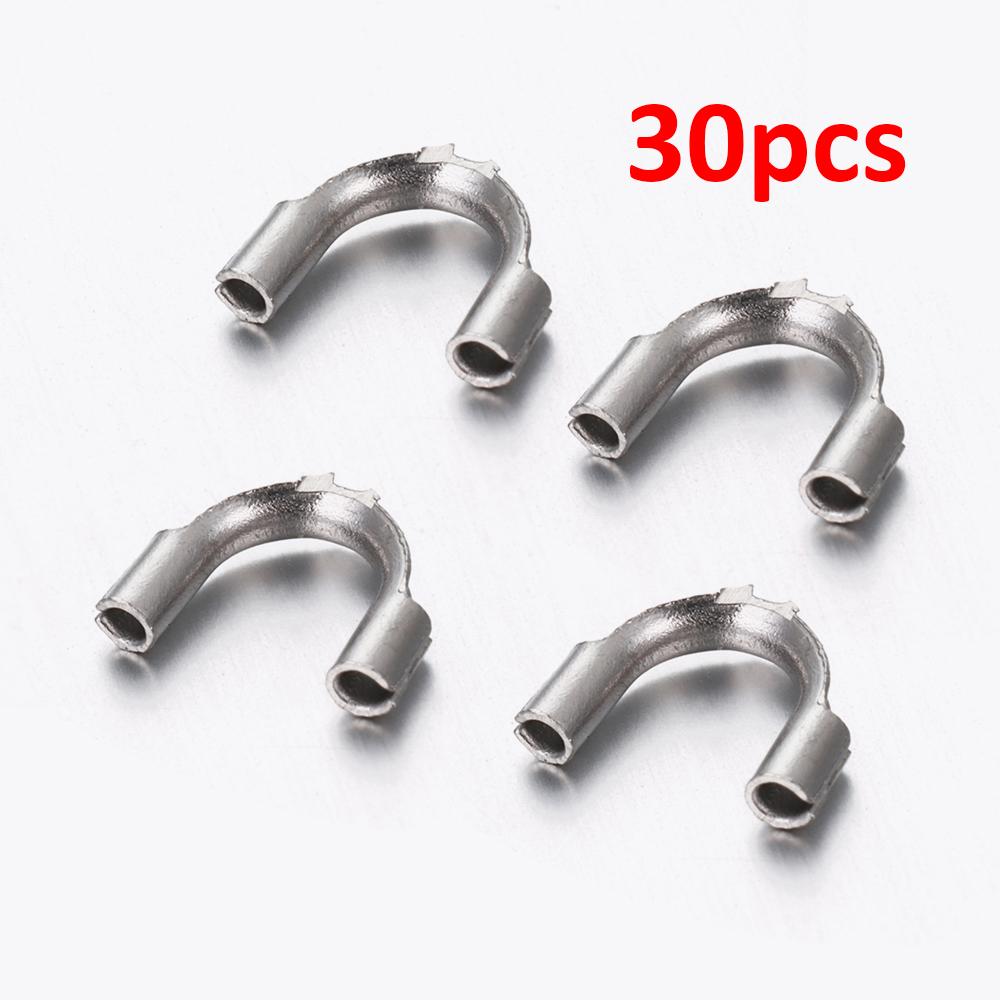 20-30pcs Gold Color Stainless Steel U Shape Wire Protectors Wire Guard Guardian Loops Clasps Fastener for Jewelry Making DIY 5x7mm
20-30pcs Gold Color Stainless Steel U Shape Wire Protectors Wire Guard Guardian Loops Clasps Fastener for Jewelry Making DIY 5x7mm