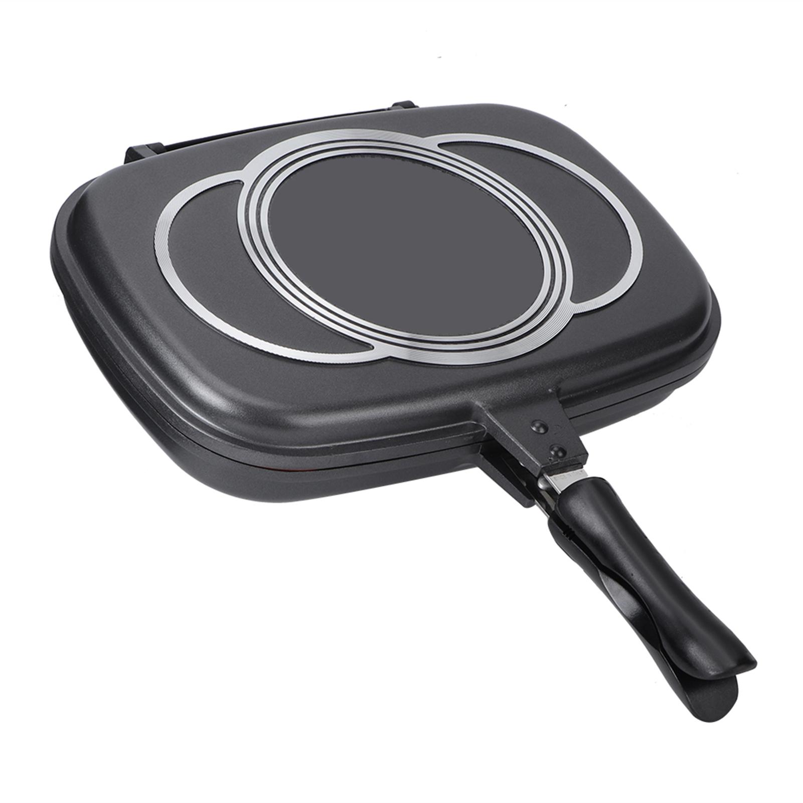 Frying Pan Flip Double Sided Non Stick Barbecue Cooking Tool Cookware Stove Anti Scalding Handle
Frying Pan Flip Double Sided Non Stick Barbecue Cooking Tool Cookware Stove Anti Scalding Handle