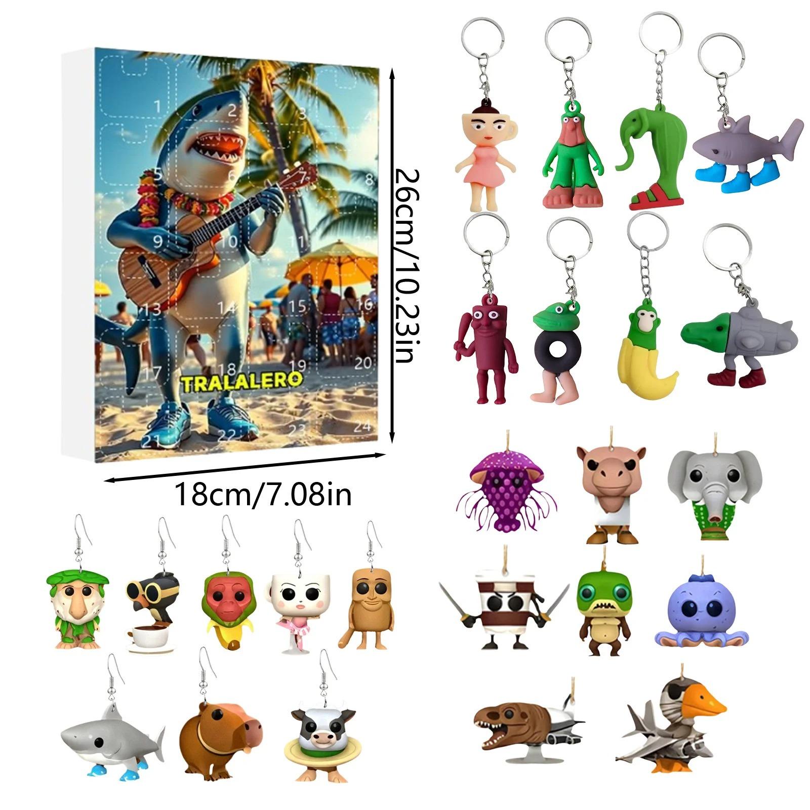 Итальянский Брейнрот Адвент-календарь,Хэллоуин Адвент-календарь 2025,2D Плоские Акриловые Итальянские Брейнрот Игрушки,24-дневная Итальянская Брейнрот Фигурка на Хэллоуин style 5
Итальянский Брейнрот Адвент-календарь,Хэллоуин Адвент-календарь 2025,2D Плоские Акриловые Итальянские Брейнрот Игрушки,24-дневная Итальянская Брейнрот Фигурка на Хэллоуин style 5