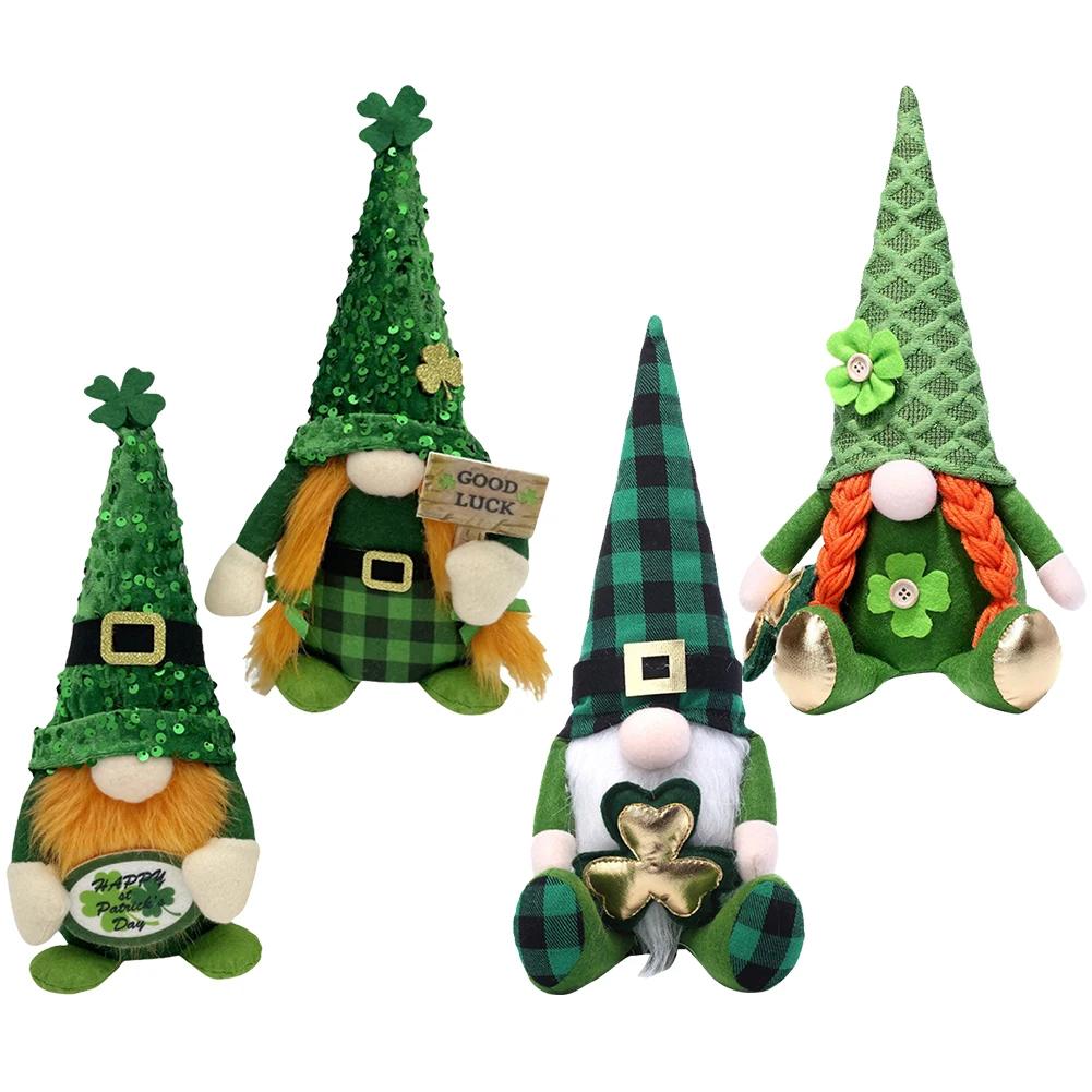 2Pcs Plush Trefoil Gnomes Toy with Hat Mini Trefoil Dwarf Figure Soft Cute Faceless Gnome Toy Creative Irish Day Party Decor
2Pcs Plush Trefoil Gnomes Toy with Hat Mini Trefoil Dwarf Figure Soft Cute Faceless Gnome Toy Creative Irish Day Party Decor