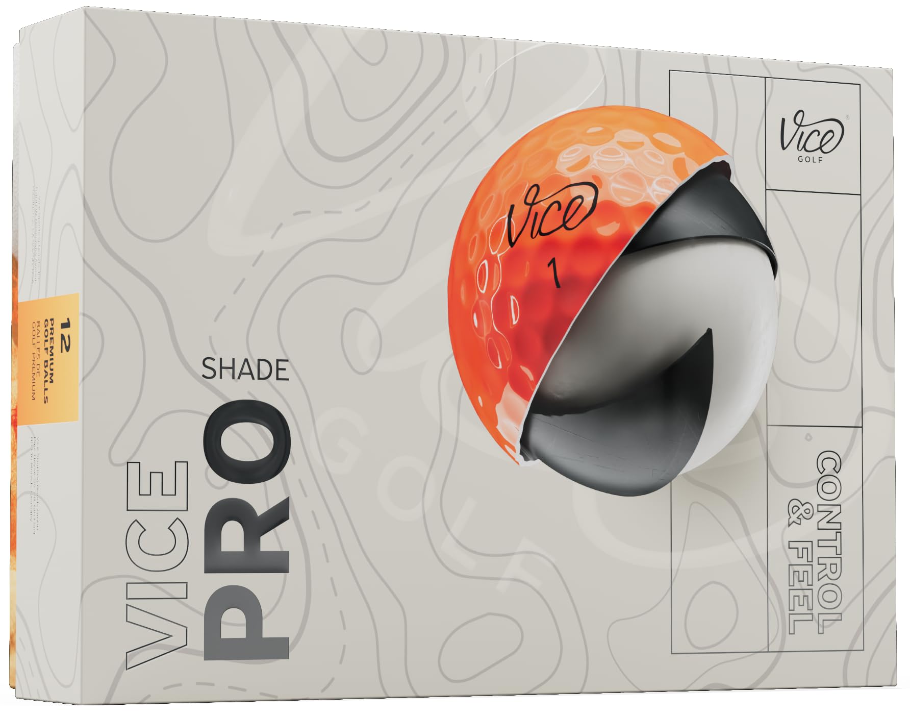 Vice Golf Vice Golf Pro 1 dozen 12 balls USA direct import US model golf golf ball shade orange
Vice Golf Vice Golf Pro 1 dozen 12 balls USA direct import US model golf golf ball shade orange