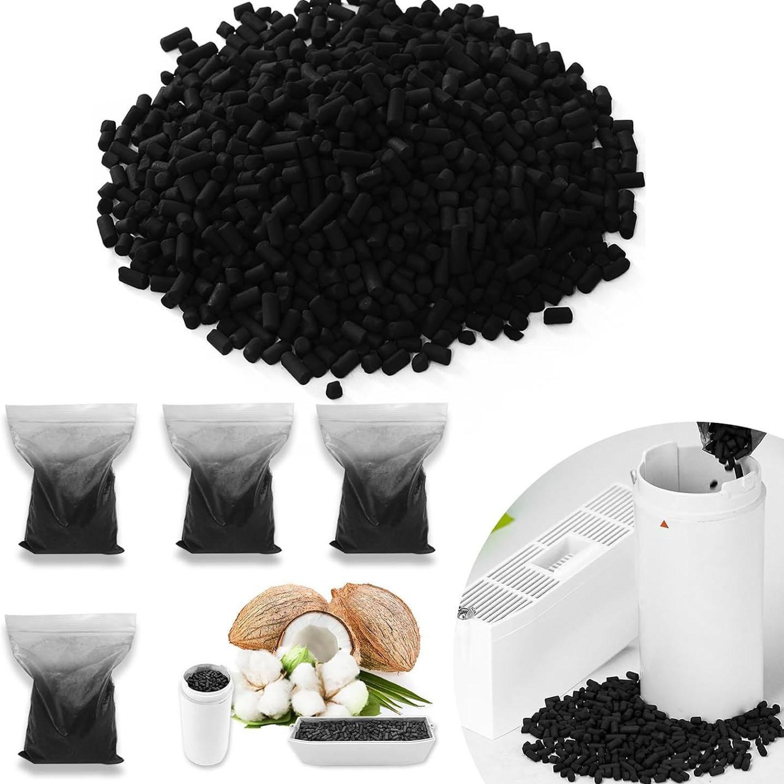 Odor Absorption Activated Carbon Refill - Compatible with Smart Kitchen Composting Machines, Must-Have Kitchen Compost Accessory One Size
Odor Absorption Activated Carbon Refill - Compatible with Smart Kitchen Composting Machines, Must-Have Kitchen Compost Accessory One Size