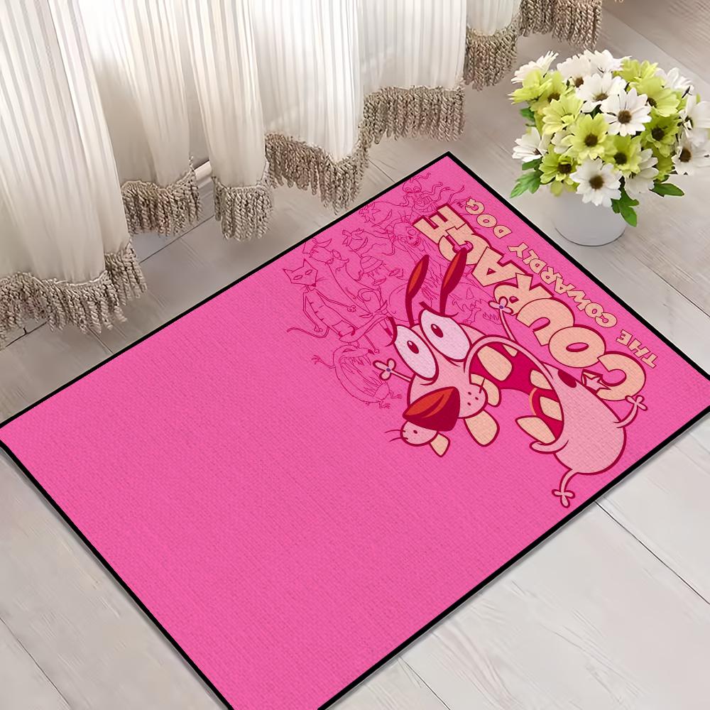 Cartoon C-Courage the C-Cowardly Dog Funny Door Mat For Bedroom Decoration Kitchen Bath Carpet House Absorbent Rug Foot Non-slip SJR40x60CM
Cartoon C-Courage the C-Cowardly Dog Funny Door Mat For Bedroom Decoration Kitchen Bath Carpet House Absorbent Rug Foot Non-slip SJR40x60CM