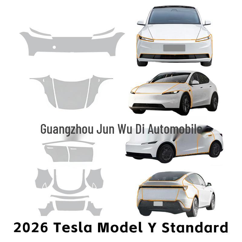 Matte Frosted TPU Car Film for 2026 Tesla Model Y 7.5MIL Gloss Car Paint Film
Matte Frosted TPU Car Film for 2026 Tesla Model Y 7.5MIL Gloss Car Paint Film