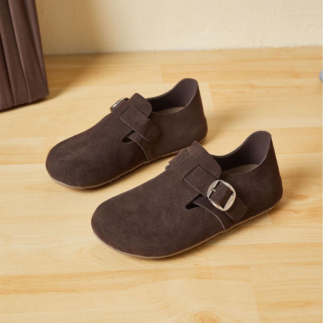 Star whole wheat toast women s spring leather soft sole retro one-word belt all-inclusive single shoes 40 кавовий
Star whole wheat toast women s spring leather soft sole retro one-word belt all-inclusive single shoes 40 кавовий