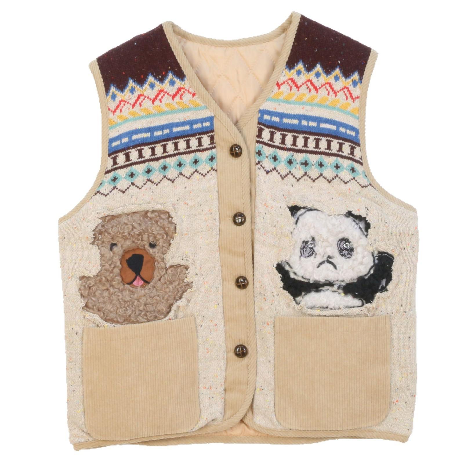 Uya Panda V-Neck Sleeveless Sweater: Retro, Versatile Vest for Autumn & Spring Large
Uya Panda V-Neck Sleeveless Sweater: Retro, Versatile Vest for Autumn & Spring Large