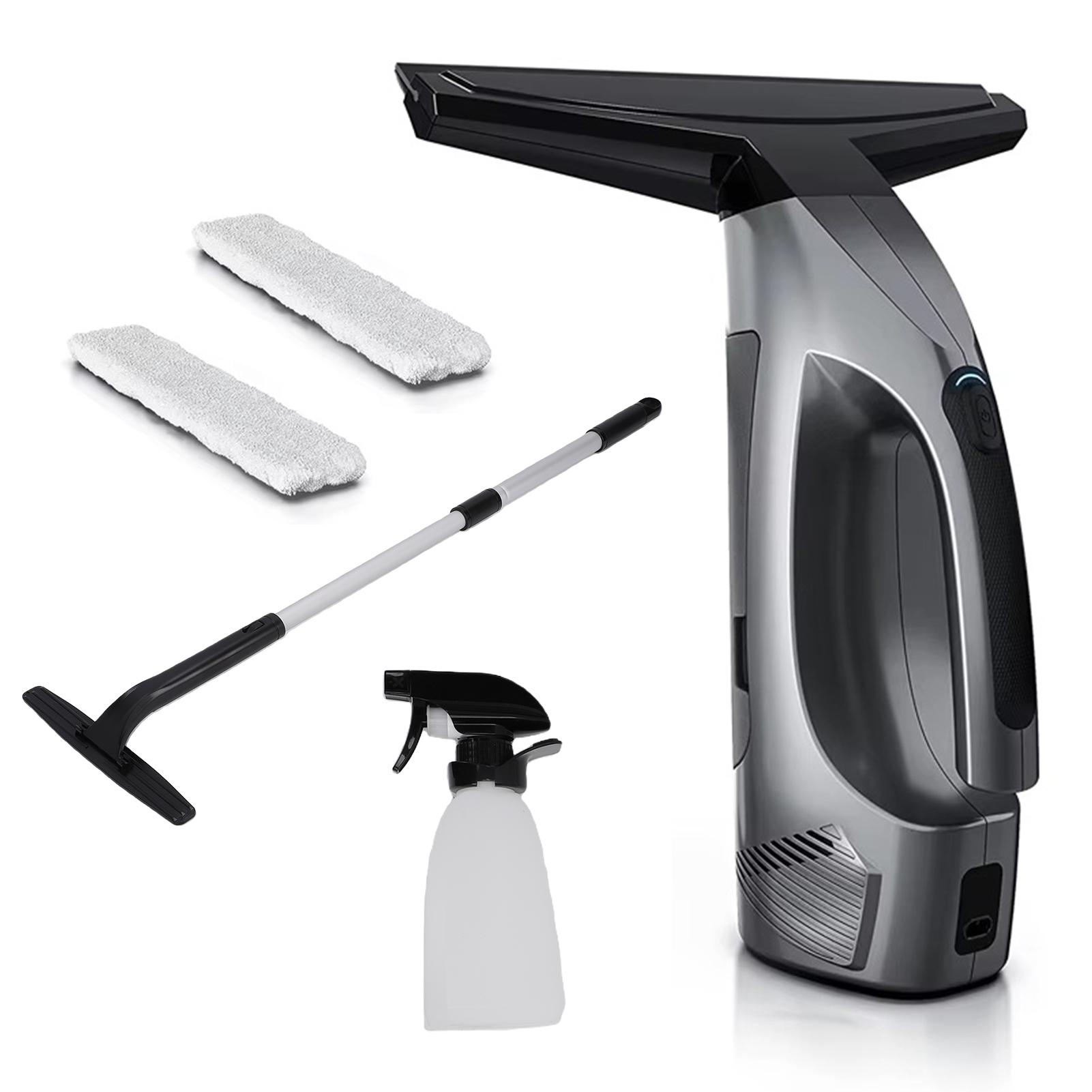 Window Cleaning Robot Handheld Electric Glass Cleaner 2000Pa Powerful Suction Power By Re able Battery with 11 Inch Squeegee Blade for Shower Doo
Window Cleaning Robot Handheld Electric Glass Cleaner 2000Pa Powerful Suction Power By Re able Battery with 11 Inch Squeegee Blade for Shower Doo