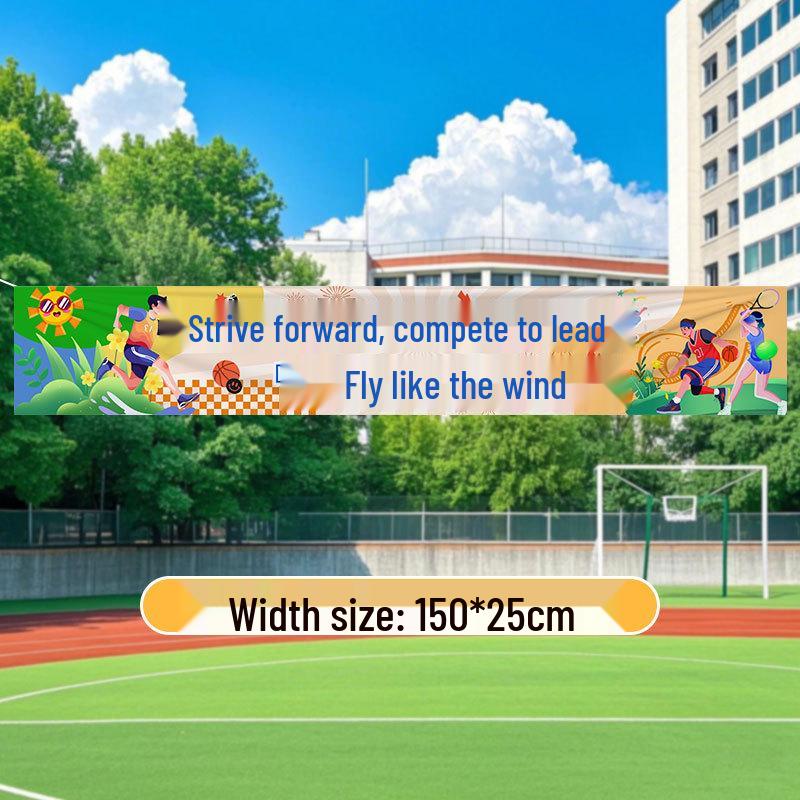 Go Team! Sports Day Banner for School Events and Ceremonies
Go Team! Sports Day Banner for School Events and Ceremonies