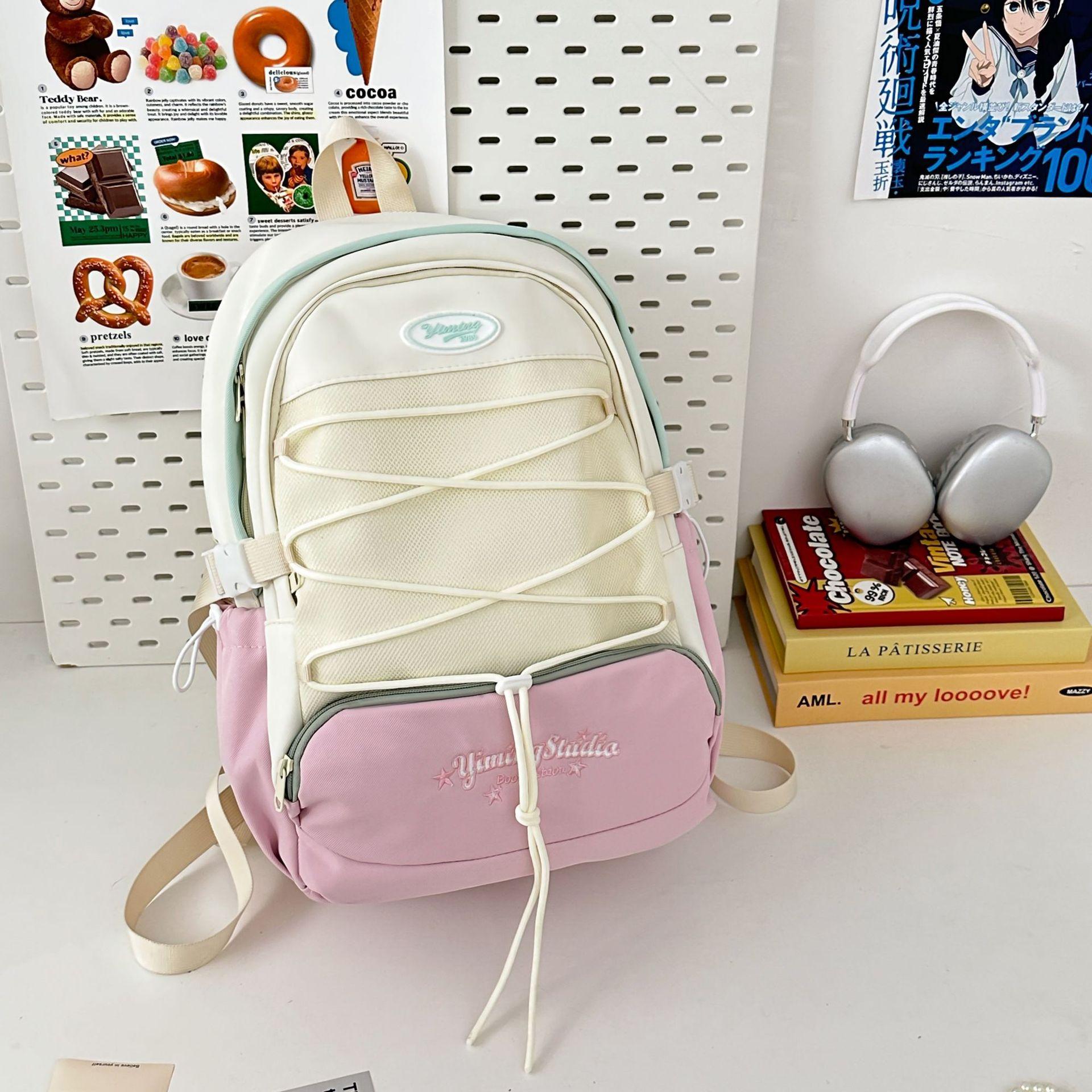 New Contrast Light Leisure Small Backpack Students Commuting Schoolbags Simple and Large Capacity Backpack Tide. .
New Contrast Light Leisure Small Backpack Students Commuting Schoolbags Simple and Large Capacity Backpack Tide. .