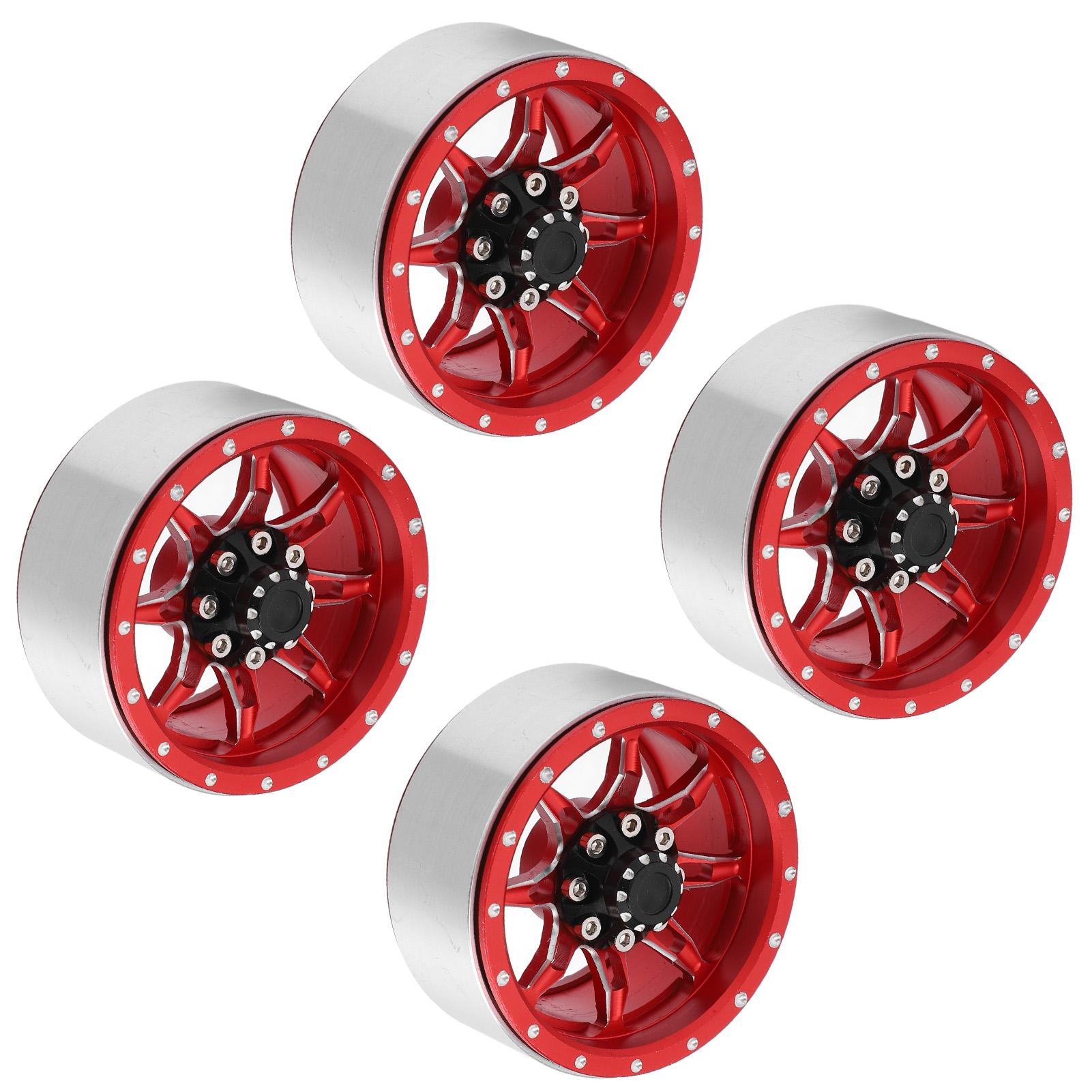 4pcs RC Wheel Rims Aluminum Alloy 1/10 RC Car Wheel Hub for D90 for TRX4 for SCX10
4pcs RC Wheel Rims Aluminum Alloy 1/10 RC Car Wheel Hub for D90 for TRX4 for SCX10