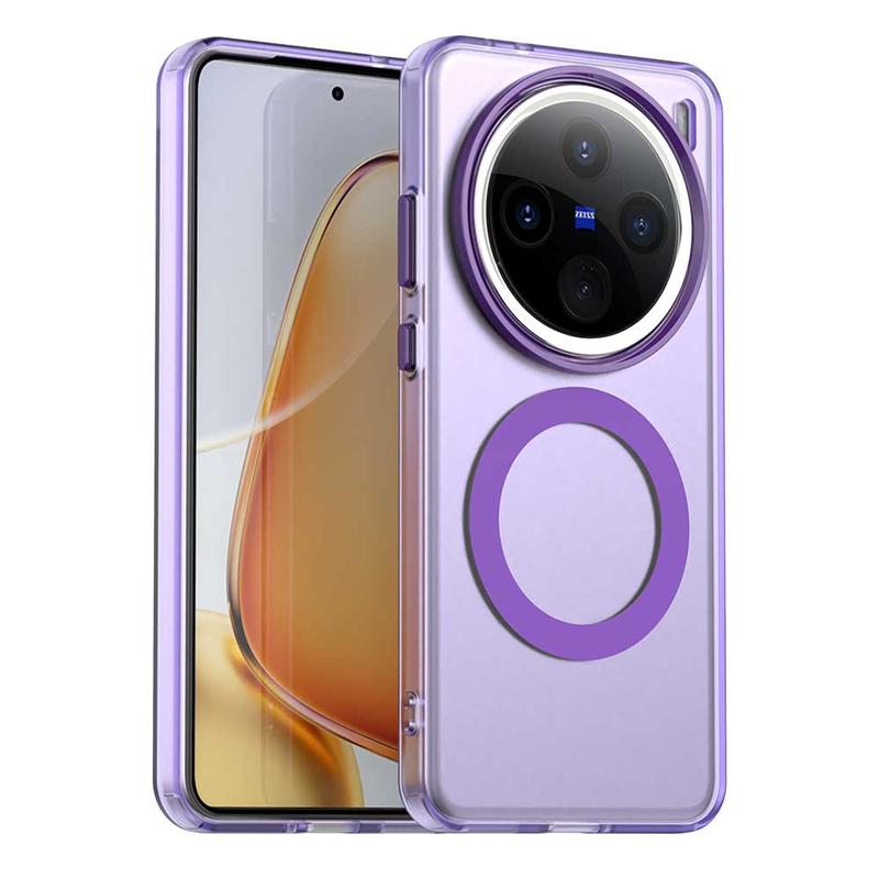 Прозорий чохол для Vivo X200 Pro Чохол Vivo X200 Pro Mini Магнітна адсорбція Бездротова зарядка Задня кришка для Vivo X200 Pro Чохол For Vivo X200ProMini фіолетовий
Прозорий чохол для Vivo X200 Pro Чохол Vivo X200 Pro Mini Магнітна адсорбція Бездротова зарядка Задня кришка для Vivo X200 Pro Чохол For Vivo X200ProMini фіолетовий