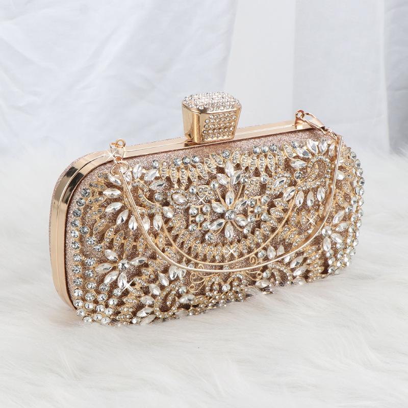 Diamond Evening Clutch For Women Wedding Mini Purse Chain Shoulder Bag Small Hollow Out Flowers Crystal Party Handbag
Diamond Evening Clutch For Women Wedding Mini Purse Chain Shoulder Bag Small Hollow Out Flowers Crystal Party Handbag