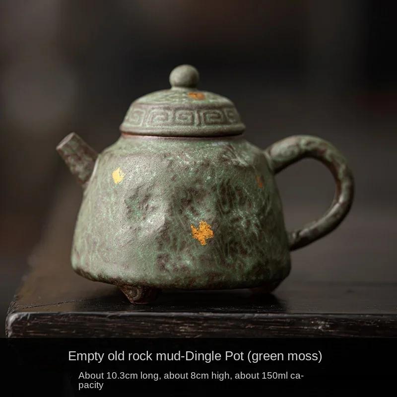 Empty Zhai Old Rock Clay Dingle Pot Bronze Glaze Teapot Kung Fu Japanese Style Tea Making Device Tea Infuser Tea Kettle
Empty Zhai Old Rock Clay Dingle Pot Bronze Glaze Teapot Kung Fu Japanese Style Tea Making Device Tea Infuser Tea Kettle