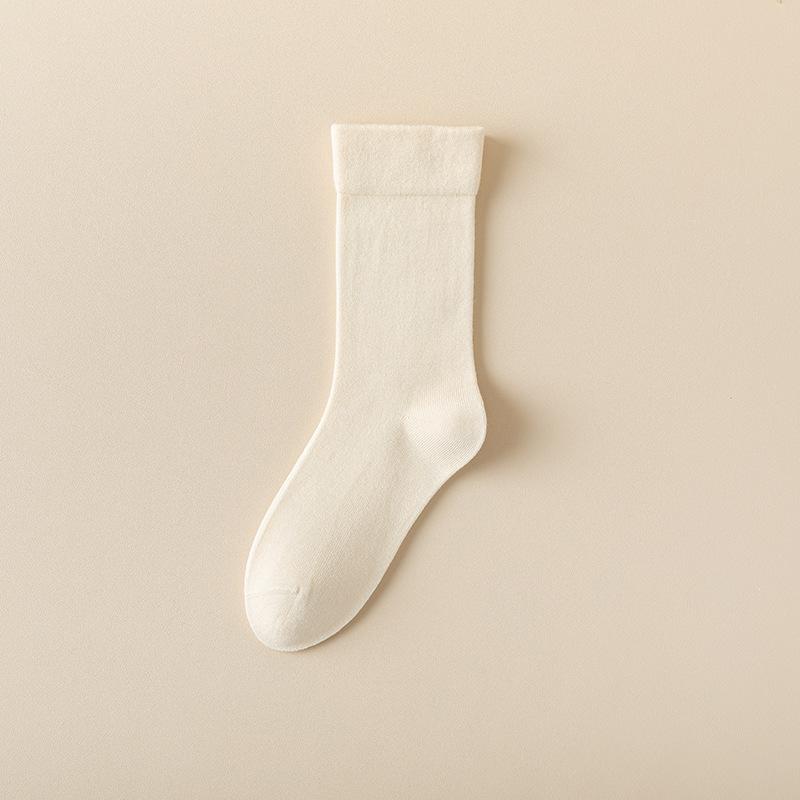 Female Autumn and Winter Thin Wool Warm Cotton Boneless Sleep Month High Tube Pile Socks 1 pair світло-бежевого кольору
Female Autumn and Winter Thin Wool Warm Cotton Boneless Sleep Month High Tube Pile Socks 1 pair світло-бежевого кольору