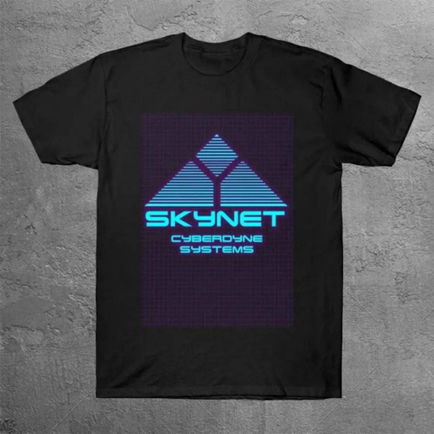 Terminator Skynet 80S Neon T-Shirt Men Summer 100 Cotton T-Shirts XXXXXL чорний
Terminator Skynet 80S Neon T-Shirt Men Summer 100 Cotton T-Shirts XXXXXL чорний