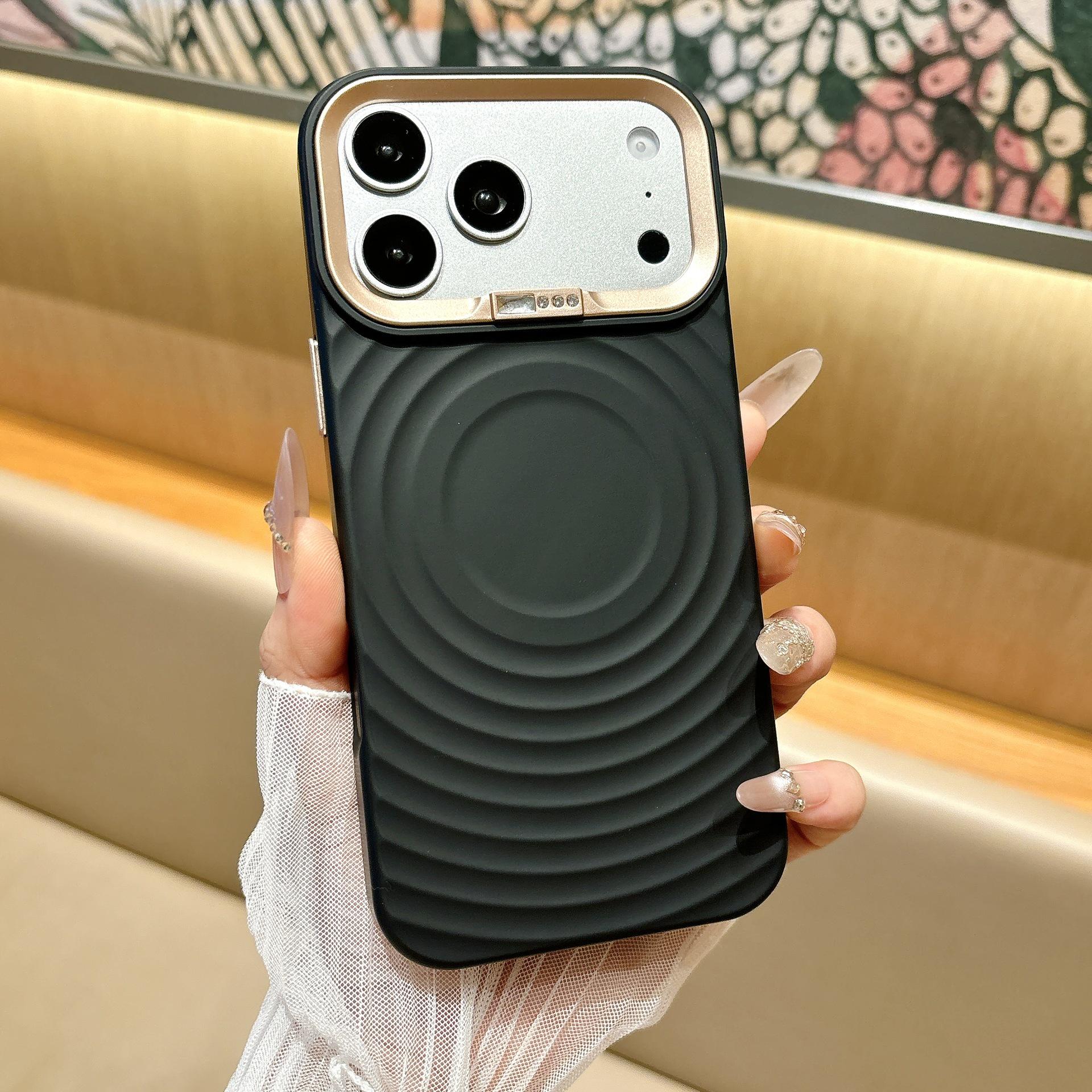Wave Magnetic Silicone Case for iPhone 17 with Rhinestone Mirror Frame - Drop-Proof Protective Cover for Apple 16 Pro Max 15 Promax
Wave Magnetic Silicone Case for iPhone 17 with Rhinestone Mirror Frame - Drop-Proof Protective Cover for Apple 16 Pro Max 15 Promax