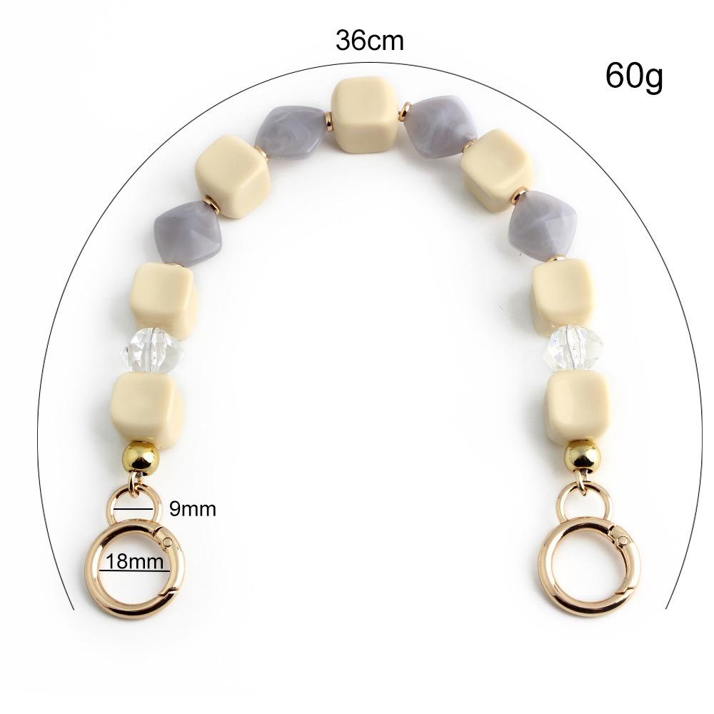 DIY Decoration Acrylic Beads Bag Chain Replaceable Lanyard Bag Charms Accessory Metal Chain Key Chain Handle Chain Bag Ornament
DIY Decoration Acrylic Beads Bag Chain Replaceable Lanyard Bag Charms Accessory Metal Chain Key Chain Handle Chain Bag Ornament