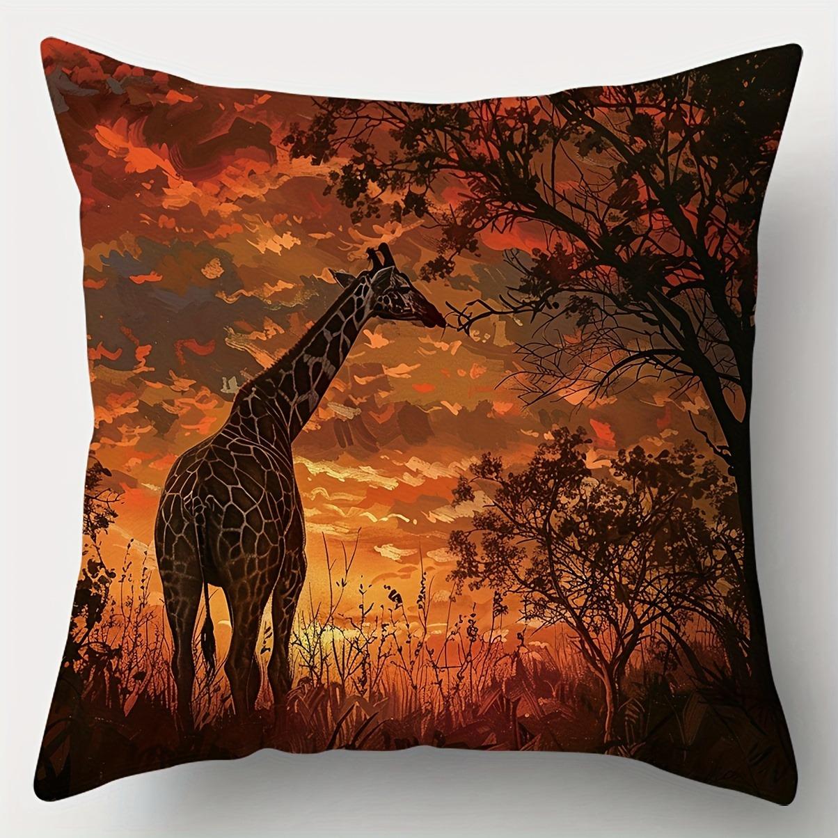 African Savannah Animal PillowcaseSuitable for sofa car bedroom decorative cushion cover pillow cover 16x16Inch
African Savannah Animal PillowcaseSuitable for sofa car bedroom decorative cushion cover pillow cover 16x16Inch