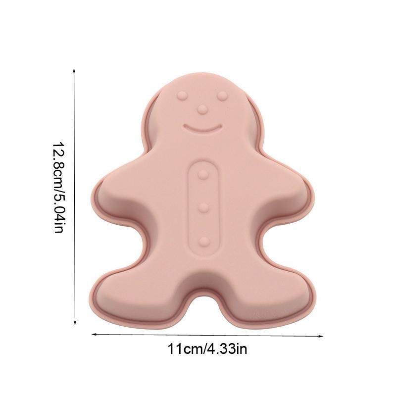 Christmas Silicone Baking Molds Food-Grade Tree Gingerbread Santa Shape Cake Chocolate Mousse Mould Non-Stick DIY Holiday Tools
Christmas Silicone Baking Molds Food-Grade Tree Gingerbread Santa Shape Cake Chocolate Mousse Mould Non-Stick DIY Holiday Tools