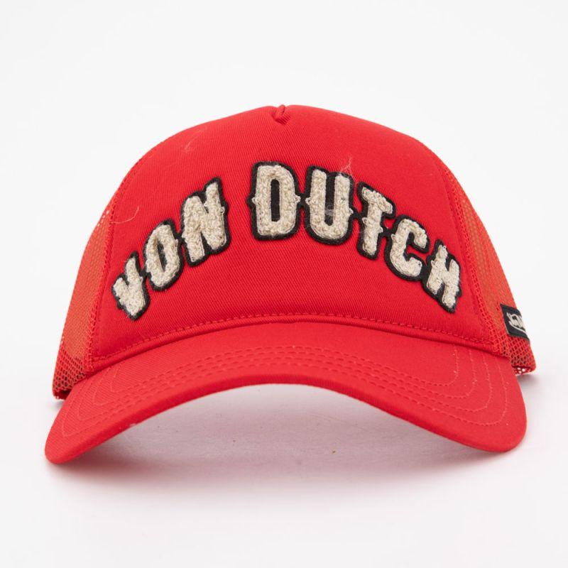 Однотонная бейсболка с логотипом из искусственного меха для мужчин VON DUTCH Taille unique красный
Однотонная бейсболка с логотипом из искусственного меха для мужчин VON DUTCH Taille unique красный