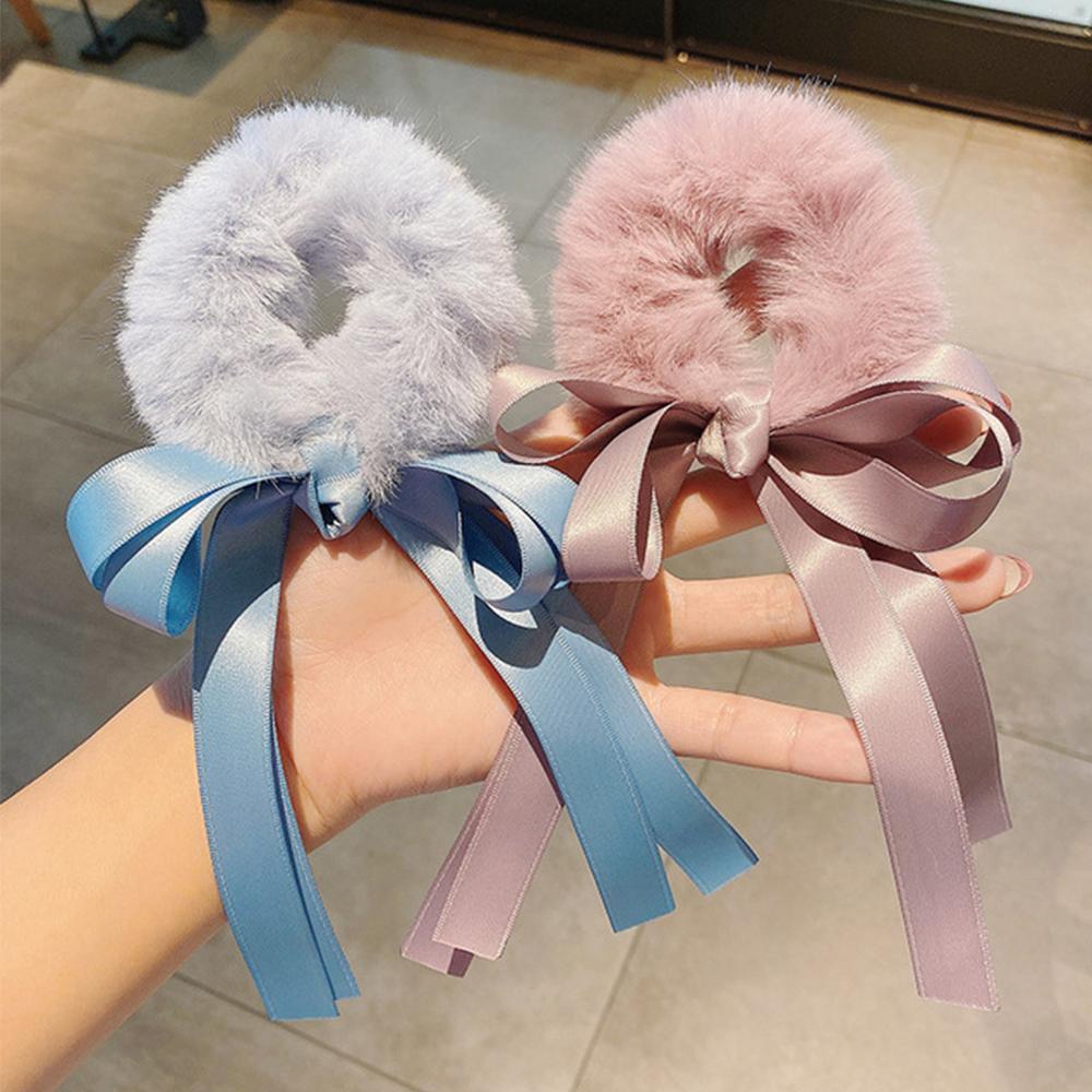 Faux Rabbit Fur Hair Accessories Hair Holder Bow Ribbon Hair Ring Scrunchies Rubber Bands Head Rope
Faux Rabbit Fur Hair Accessories Hair Holder Bow Ribbon Hair Ring Scrunchies Rubber Bands Head Rope