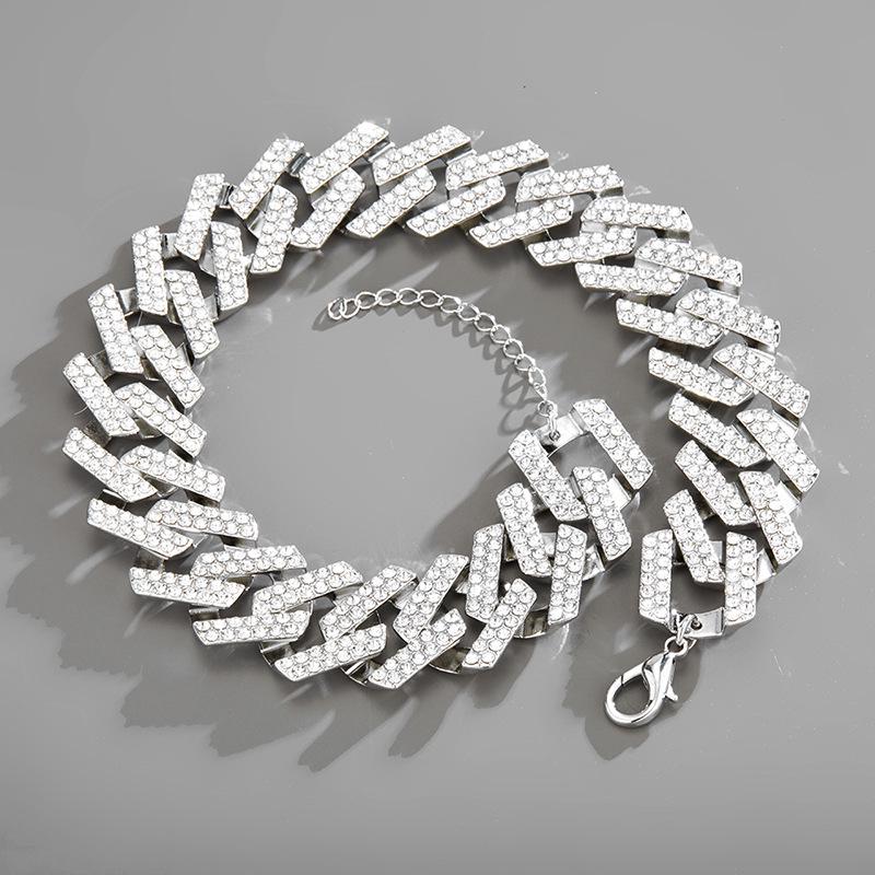 European & American Hip-Hop 30mm XL Cuban Chain Necklace - Thick, Retro, Full Diamond, Men s Trendy Accessory
European & American Hip-Hop 30mm XL Cuban Chain Necklace - Thick, Retro, Full Diamond, Men s Trendy Accessory