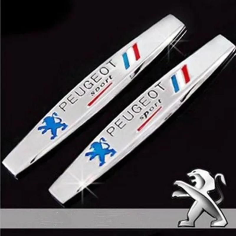 100x18 mm Car Aluminum Alloy Front Fender Sticker Emblem Decal Sticker for Peugeot 308 408 307 407 206 207 208 Car Styling
100x18 mm Car Aluminum Alloy Front Fender Sticker Emblem Decal Sticker for Peugeot 308 408 307 407 206 207 208 Car Styling