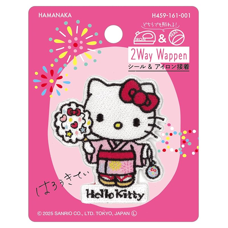 hamanaka seal & iron Adhesion 2Way patch sanrio embroidery hello kitty cotton candy H459-161-1
hamanaka seal & iron Adhesion 2Way patch sanrio embroidery hello kitty cotton candy H459-161-1