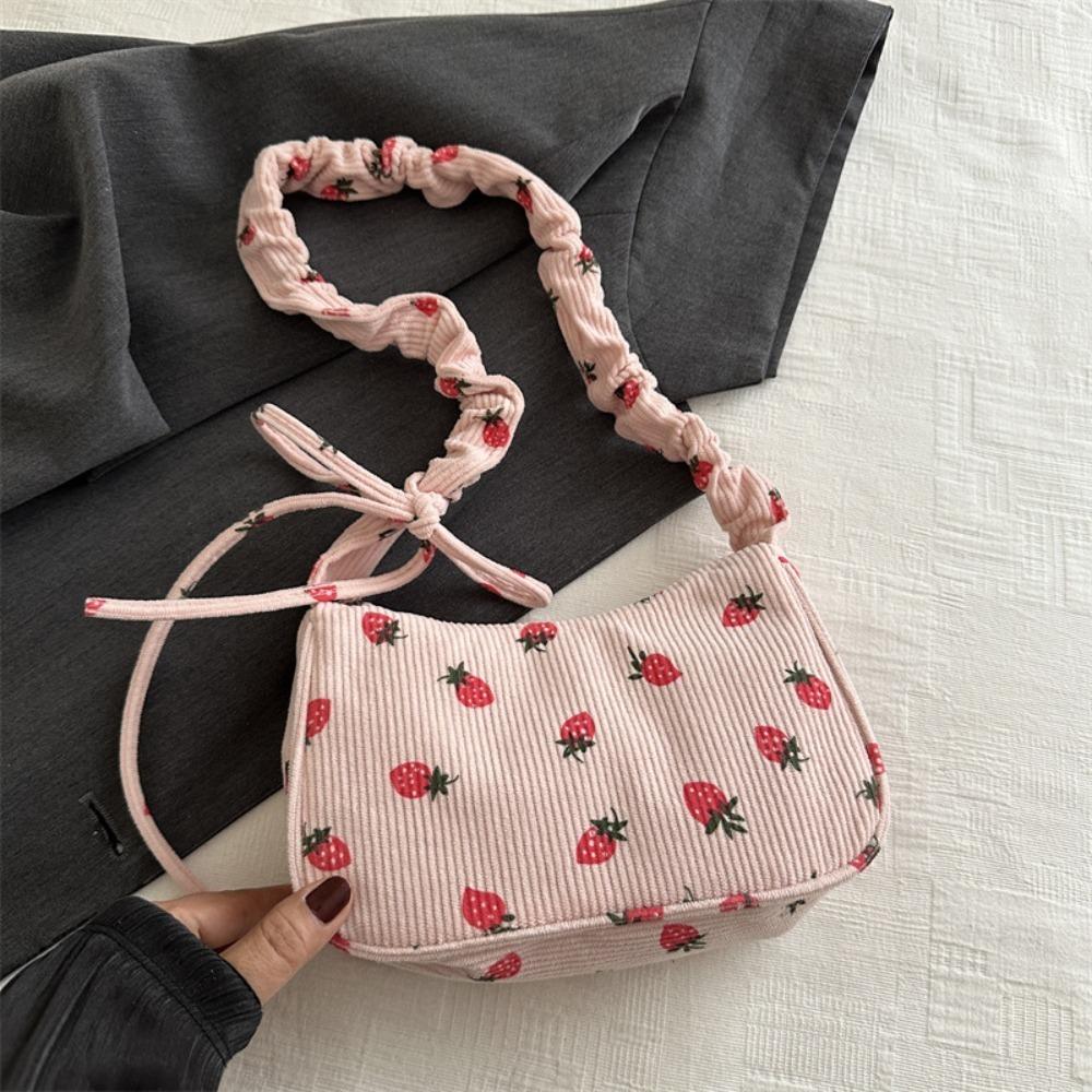 New Sweet Corduroy Tote Bag Large Capacity Gentle Zipper Underarm Bag Women Girl Trendy Crossbody Bag Shoulder Bags рожевий
New Sweet Corduroy Tote Bag Large Capacity Gentle Zipper Underarm Bag Women Girl Trendy Crossbody Bag Shoulder Bags рожевий