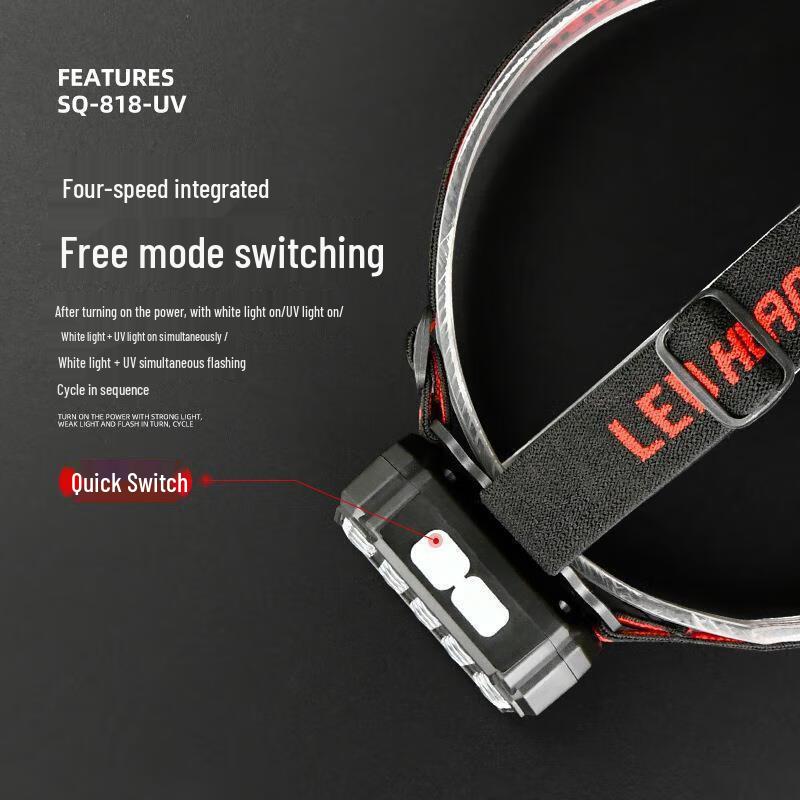 UOSU Ultra-Bright Multi-Color Rechargeable Headlamp
UOSU Ultra-Bright Multi-Color Rechargeable Headlamp
