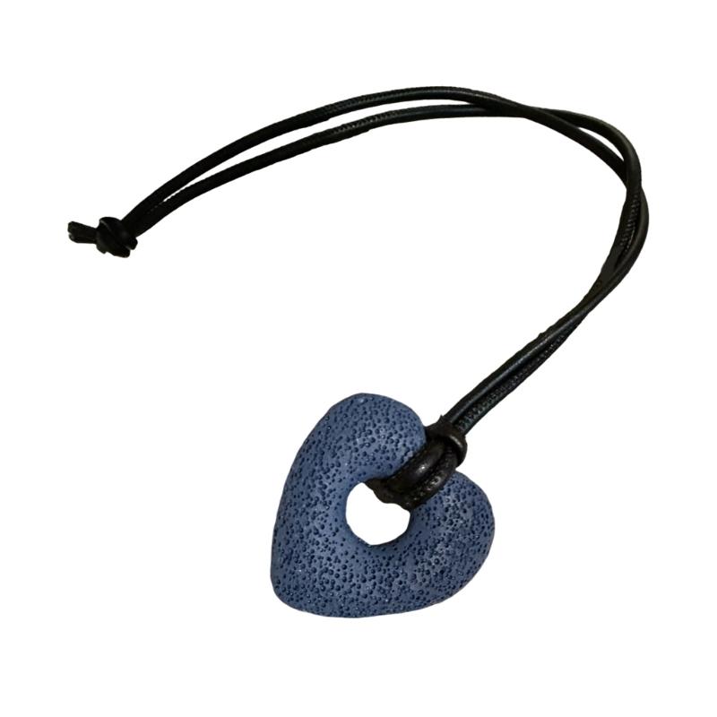 Textured Heart Pendant Clavicle Chain Adjustable PU Leather Cord Necklace Neck Jewelry Accessories For Women Girls синій
Textured Heart Pendant Clavicle Chain Adjustable PU Leather Cord Necklace Neck Jewelry Accessories For Women Girls синій