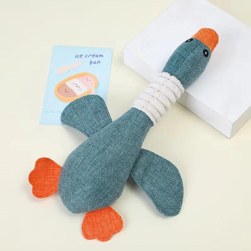 Interactive Squeaky Plush Duck Dog Toy for Chewing Teething Puppy Eco Friendly Durable Pet Supplies Chew Toys for Small XS синій
Interactive Squeaky Plush Duck Dog Toy for Chewing Teething Puppy Eco Friendly Durable Pet Supplies Chew Toys for Small XS синій