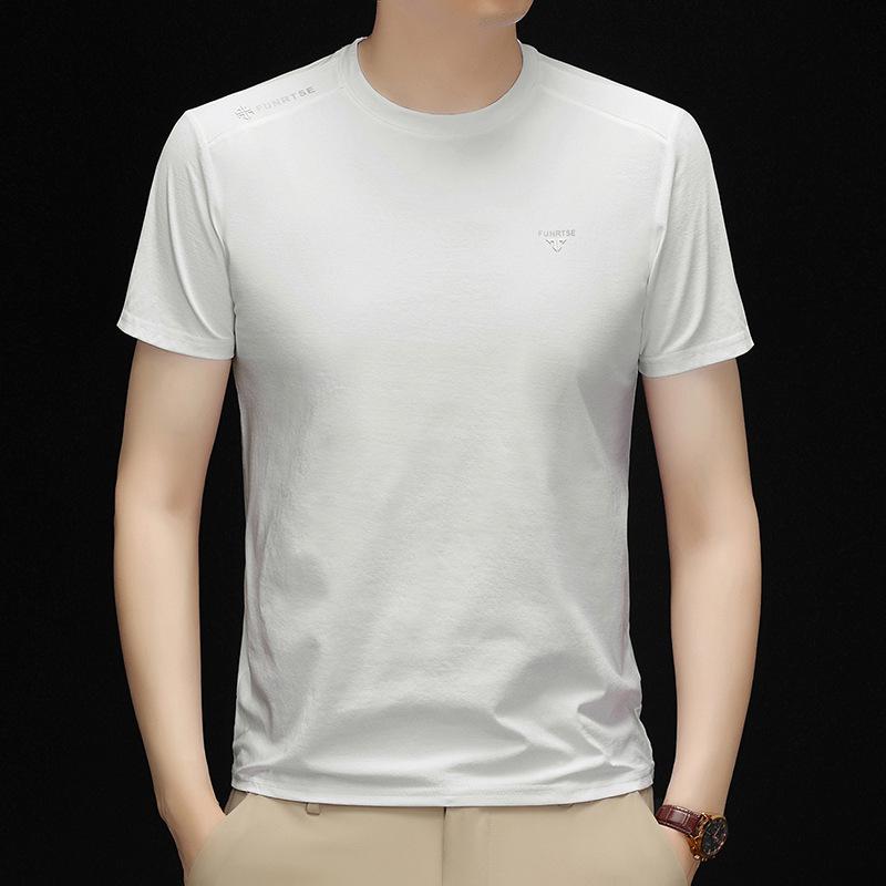 Men s Stretchy Breathable Ice Silk Short-Sleeve T-Shirt - Round Neck, Solid Color, Versatile Casual Base Layer for Summer. 3XL білий
Men s Stretchy Breathable Ice Silk Short-Sleeve T-Shirt - Round Neck, Solid Color, Versatile Casual Base Layer for Summer. 3XL білий