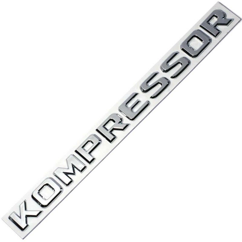 3D Chrome ABS Kompressor Letters Badge Emblem Rear Boot Sticker for CLK SLK SL CLS ML GL A B C E S Class
3D Chrome ABS Kompressor Letters Badge Emblem Rear Boot Sticker for CLK SLK SL CLS ML GL A B C E S Class