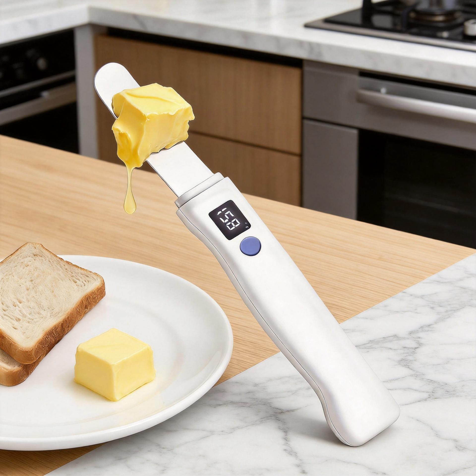 USB charging heating wireless butter knife 6 seconds fast heating butter knife kitchen tool soften hard frozen butter белый
USB charging heating wireless butter knife 6 seconds fast heating butter knife kitchen tool soften hard frozen butter белый