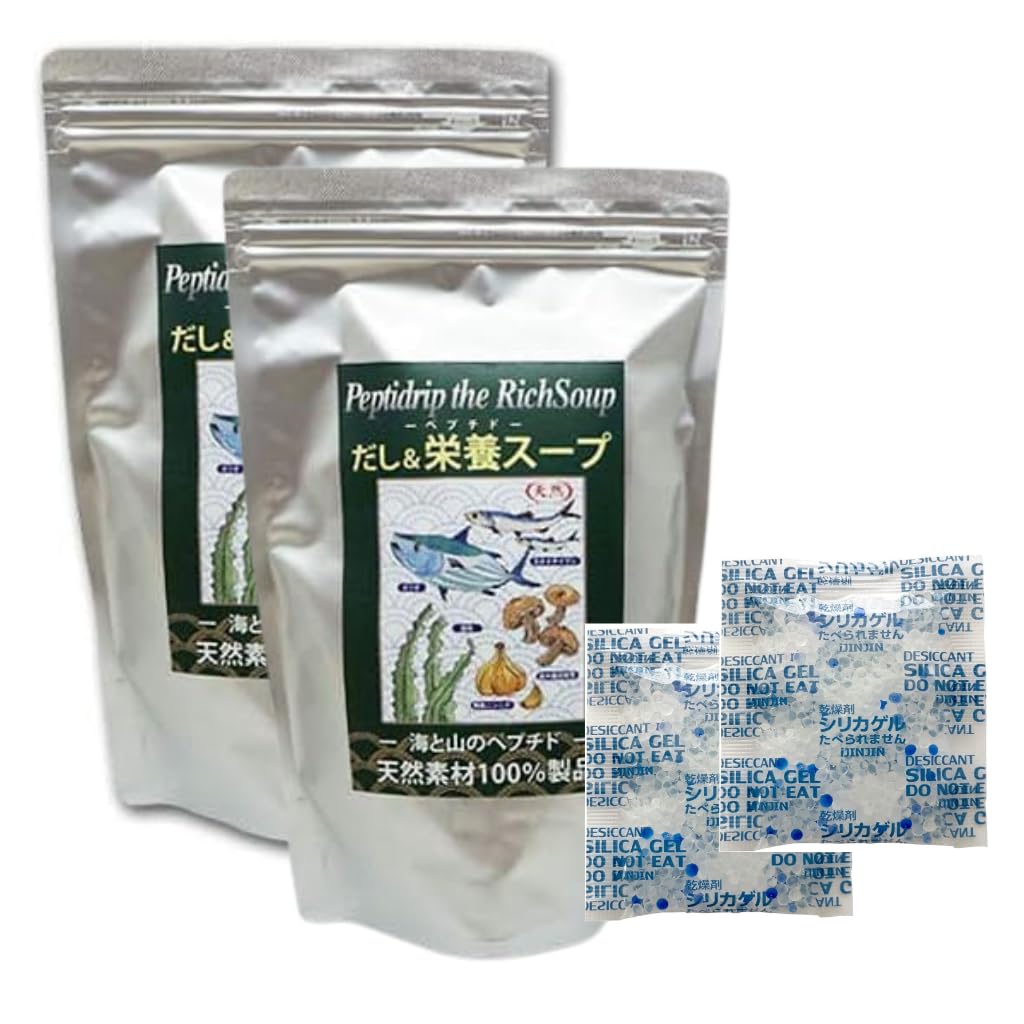 Thousand Years Ago Food Shop Dashi Nutritional Soup 500 г x 2 шт. Набор с осушителем для пищевых продуктов и силикагелем
Thousand Years Ago Food Shop Dashi Nutritional Soup 500 г x 2 шт. Набор с осушителем для пищевых продуктов и силикагелем