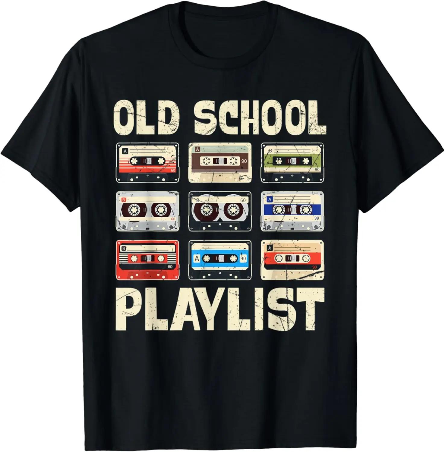 HOT SALE Old School Tape Play List TShirt Graphic T Shirts Men Clothing Tops Vintage T Shirt Camisas Streetwear Ropa Hombre 3XL
HOT SALE Old School Tape Play List TShirt Graphic T Shirts Men Clothing Tops Vintage T Shirt Camisas Streetwear Ropa Hombre 3XL