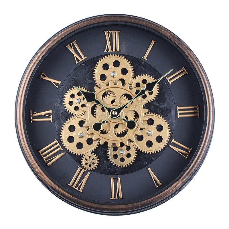 38CM Creative Dynamic Gear Clock Living Room Retro Wall Clock Decoration Modern Wood Grain Clock Living Room 38CM Gear Wall Clock 12
38CM Creative Dynamic Gear Clock Living Room Retro Wall Clock Decoration Modern Wood Grain Clock Living Room 38CM Gear Wall Clock 12