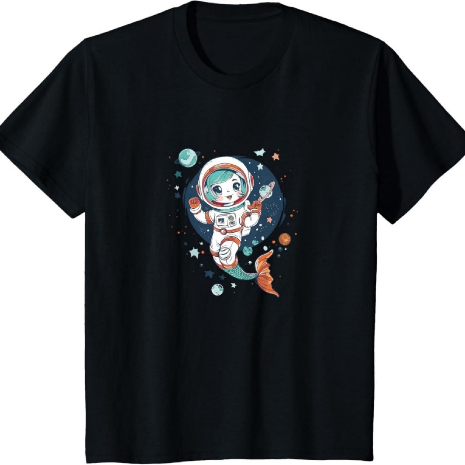Kids Cute Astronaut Mermaid in Space Funny Planetary Kids T-Shirt XXXXXL чёрный
Kids Cute Astronaut Mermaid in Space Funny Planetary Kids T-Shirt XXXXXL чёрный