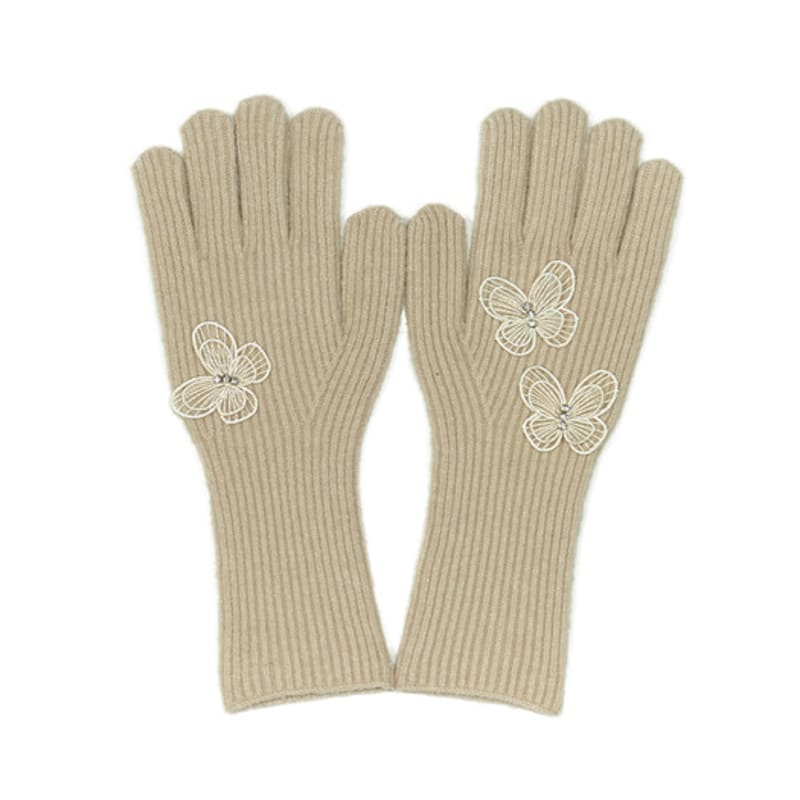 LIE MEQUE Butterfly Gloves Beige BEIGE_OS
LIE MEQUE Butterfly Gloves Beige BEIGE_OS