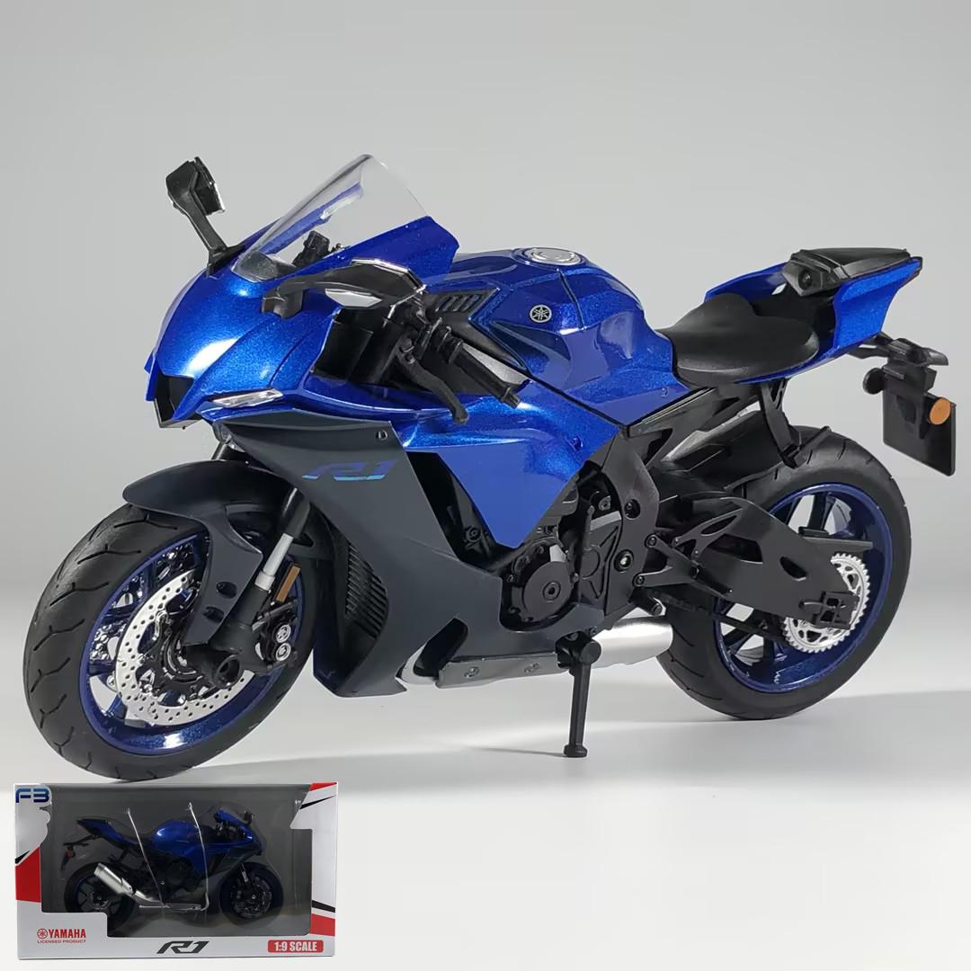1:9 YAMAHA YZF-R1 YZFR1 Alloy Metal Diecast Model Motorcycle With Light Home Decoration Desktop Display Ornament High Simulation
1:9 YAMAHA YZF-R1 YZFR1 Alloy Metal Diecast Model Motorcycle With Light Home Decoration Desktop Display Ornament High Simulation