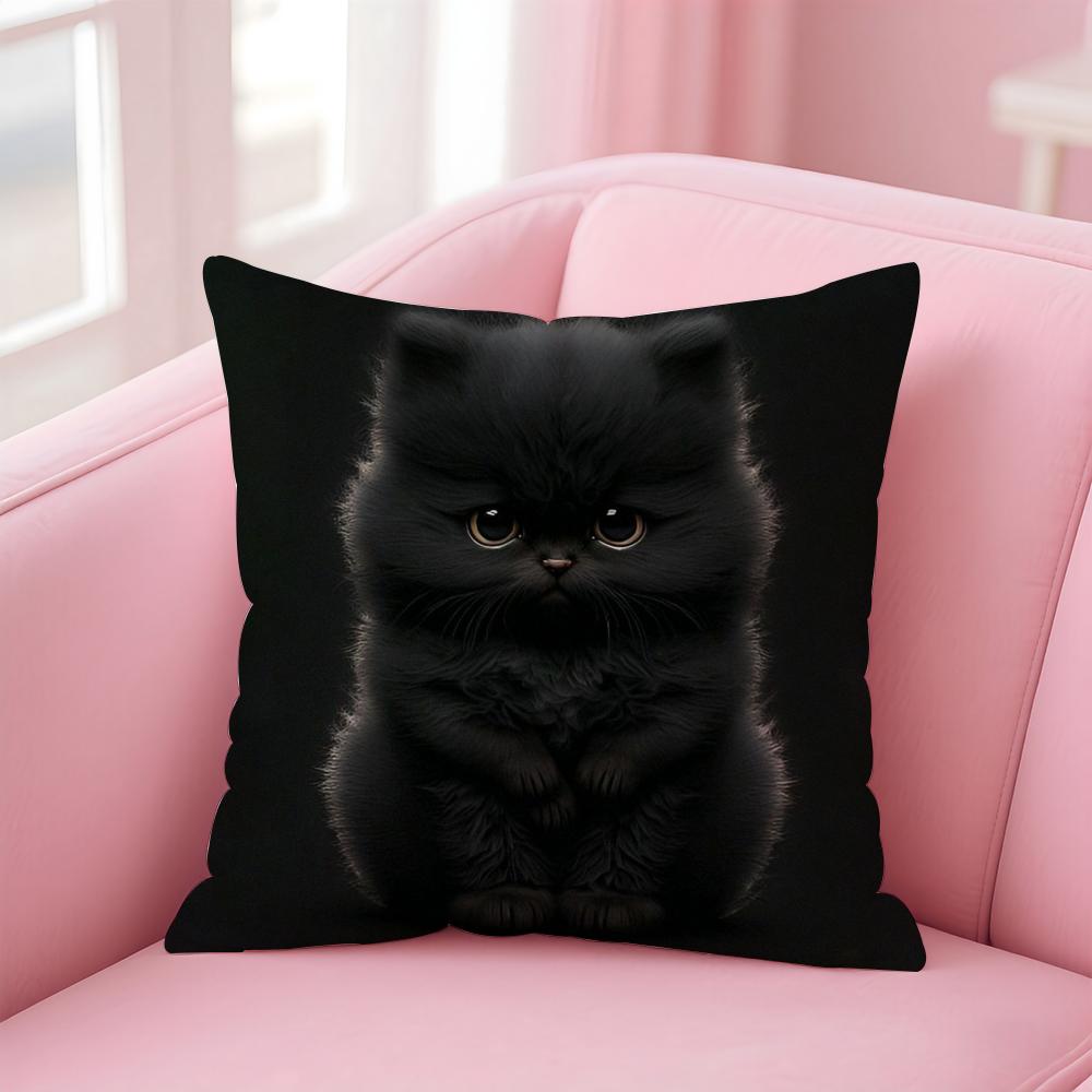 Black Cat Funy Abstract Art Cushion Cover Linen Pillowcase Cover Soft Decor for Sofa Home Room 30X30cm
Black Cat Funy Abstract Art Cushion Cover Linen Pillowcase Cover Soft Decor for Sofa Home Room 30X30cm