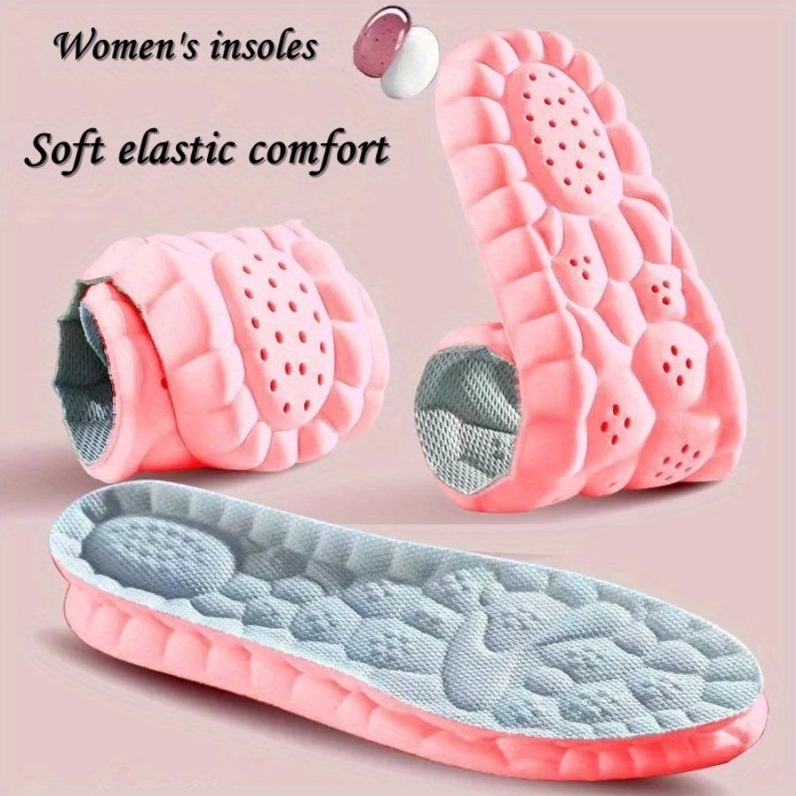 1 Pairs of Lovely Female Insoles Deodorize, Breathable, Sweat-absorbent, Shock-absorbing and Super Soft Insoles for Running. 
1 Pairs of Lovely Female Insoles Deodorize, Breathable, Sweat-absorbent, Shock-absorbing and Super Soft Insoles for Running.