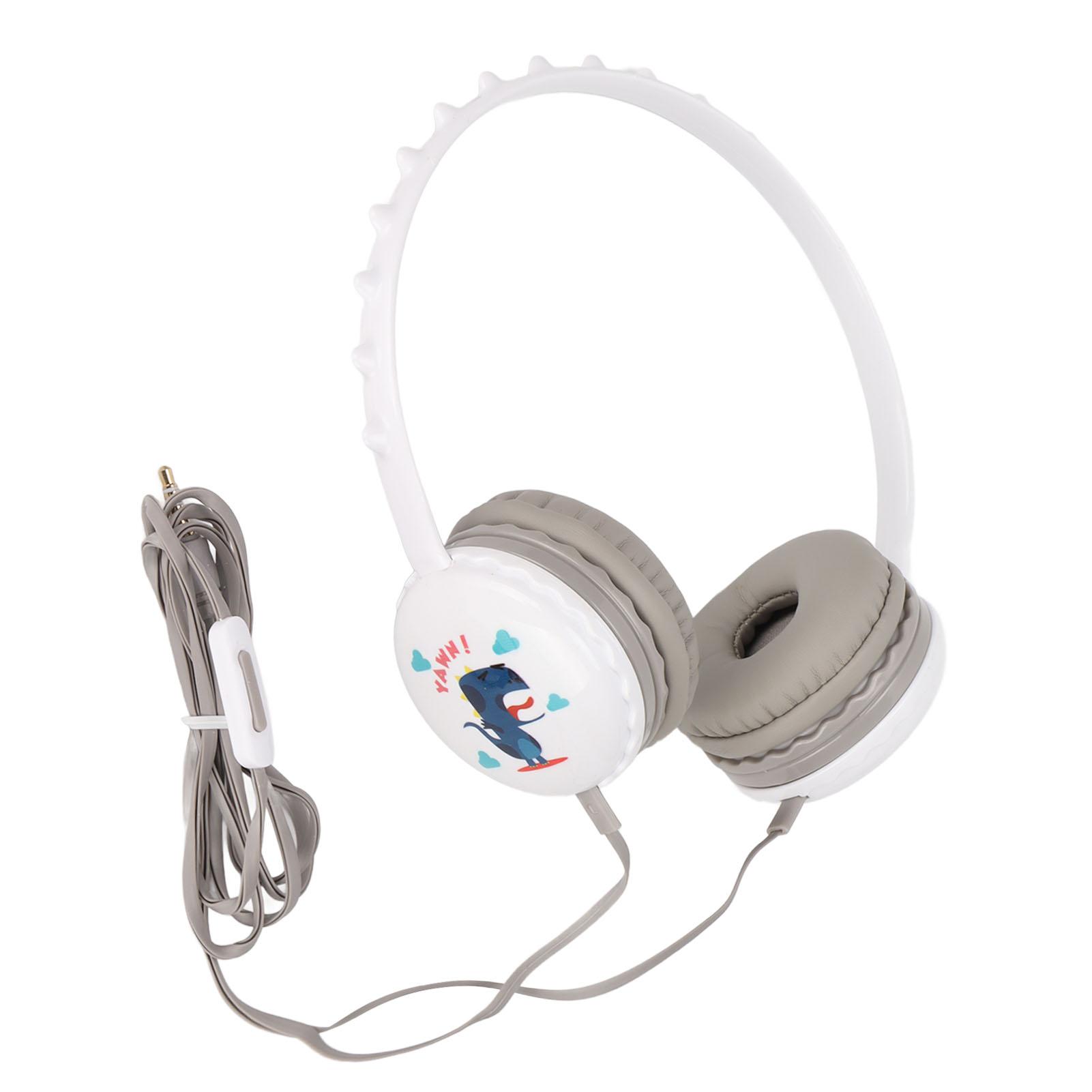 Kids Wired Headphone 3.5mm Jack Stereo Adjustable Headband Cute Child Dinosaur Headset for PC чорний
Kids Wired Headphone 3.5mm Jack Stereo Adjustable Headband Cute Child Dinosaur Headset for PC чорний