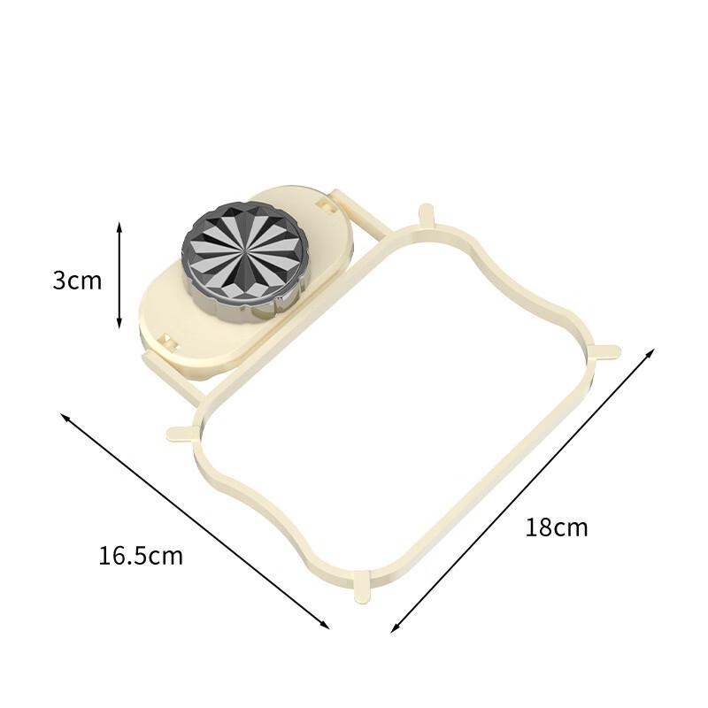 ZISIZ Foldable Suction Cup Kitchen Waste Strainer Rack
ZISIZ Foldable Suction Cup Kitchen Waste Strainer Rack