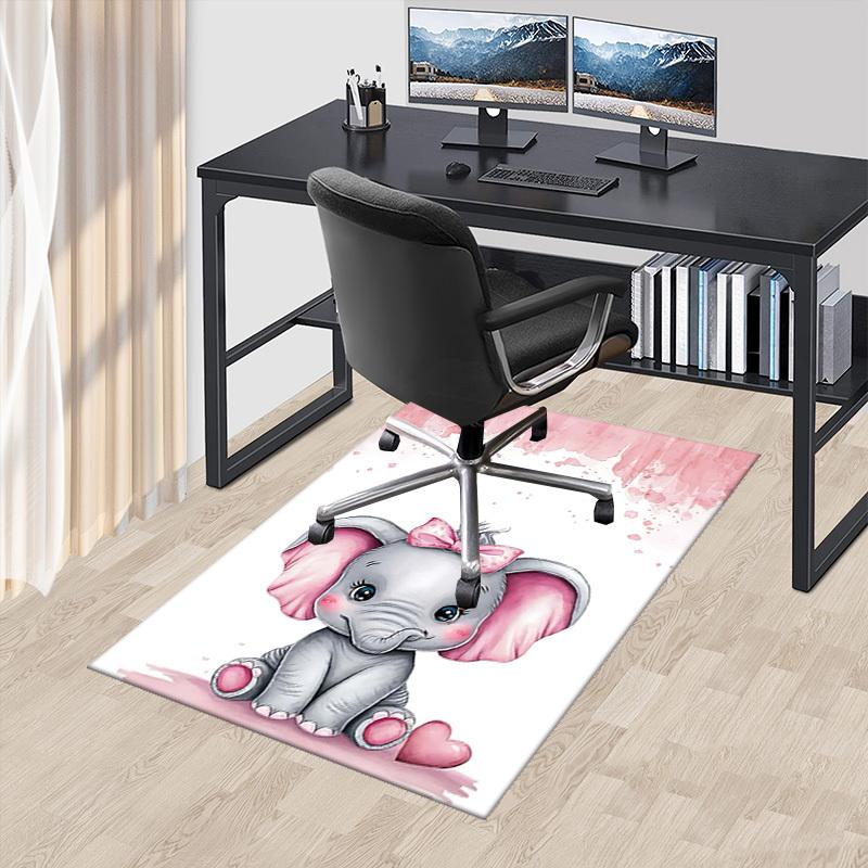 1pc Pink Elephant with Bow Chair Mat Anime Cartoon Design, Non Slip Carpet for Office Chairs, Home Decor, Living Room, Bedroom, Game Room 60cm by 90cm
1pc Pink Elephant with Bow Chair Mat Anime Cartoon Design, Non Slip Carpet for Office Chairs, Home Decor, Living Room, Bedroom, Game Room 60cm by 90cm