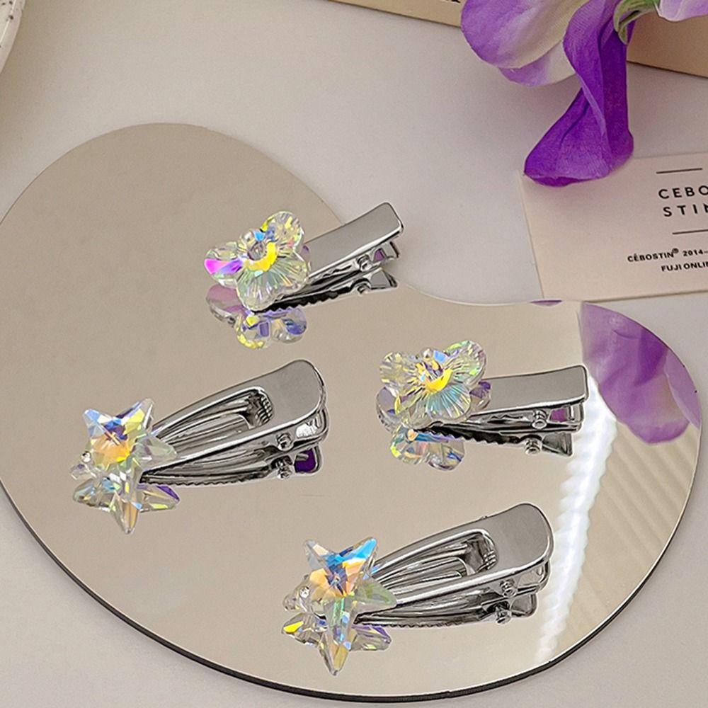 Zircon Princess Hair Clip Korean Duckbill Clip Women Crystal Hairpins Star Hair Clips Rhinestone butterfly
Zircon Princess Hair Clip Korean Duckbill Clip Women Crystal Hairpins Star Hair Clips Rhinestone butterfly